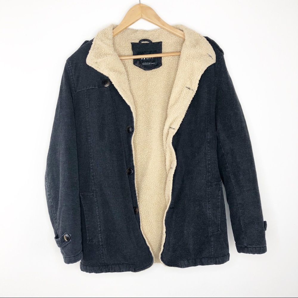 🌿 77City Denim Looking Coat